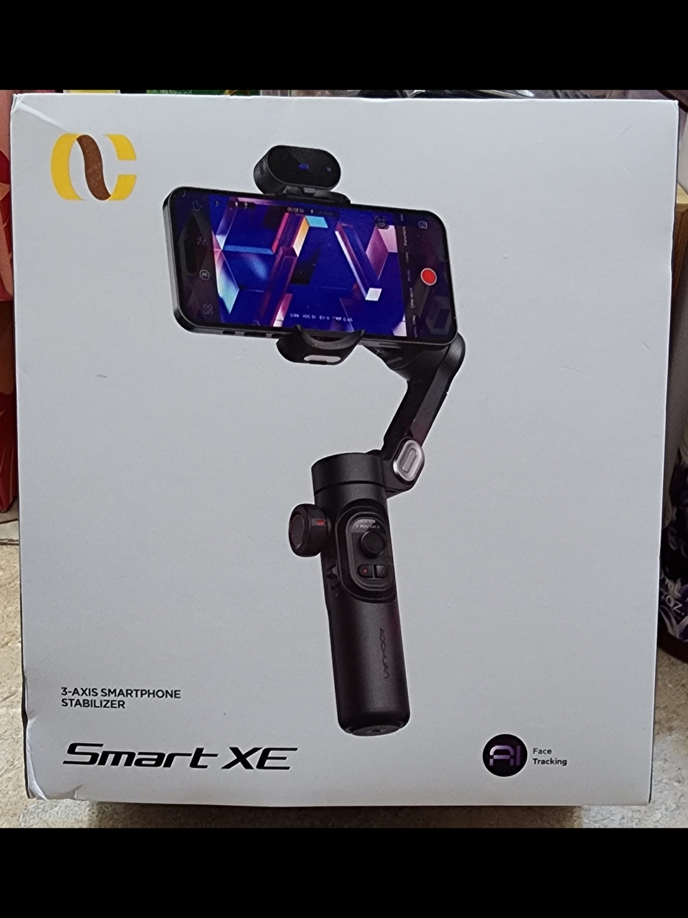 Smart XE 3-Axis Smartphone Stabilizer - Black